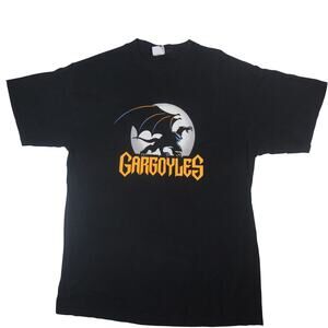 Vintage Gargoyles Cartoon "The Night Will Never Be The Same" Graphic T Shirt
